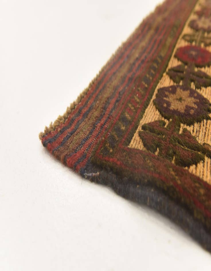 Detail image of 3' x 5' Hand Knotted Sumak Wool Rug