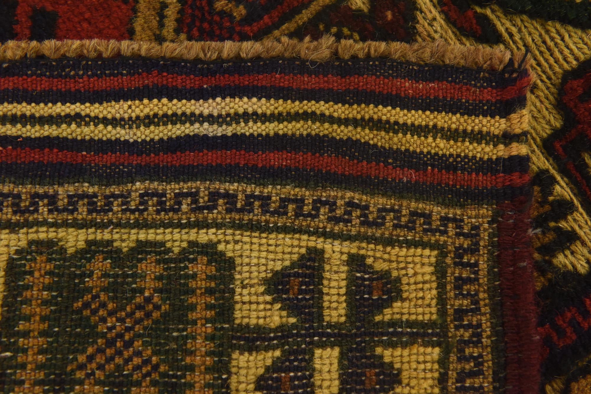 2' 10 x 4' 7 Hand Knotted Sumak Wool Rug