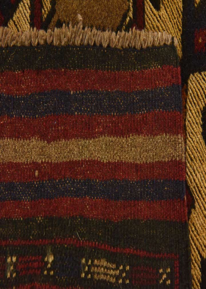 3' x 5' 3 Hand Knotted Sumak Wool Rug