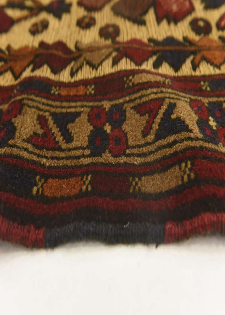 3' x 5' 3 Hand Knotted Sumak Wool Rug
