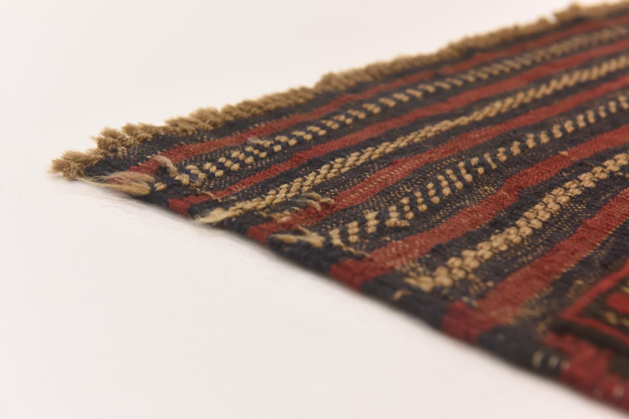 3' 10 x 6' Hand Knotted Sumak Wool Rug