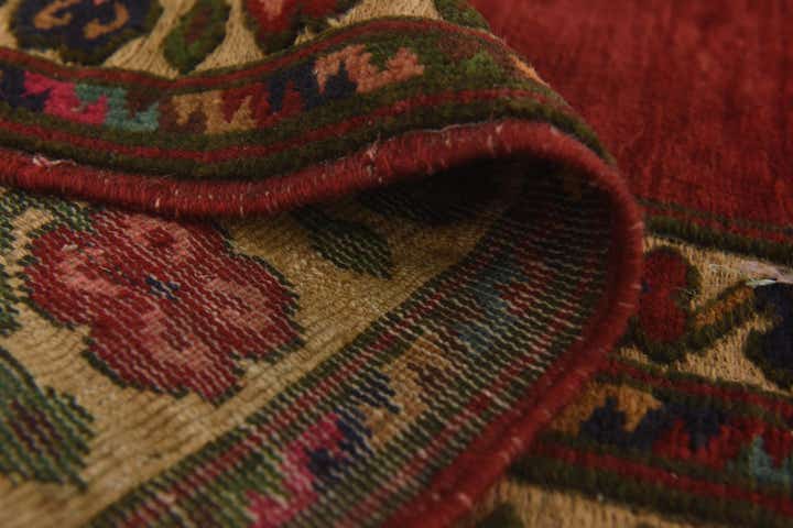 4' 4 x 5' 10 Hand Knotted Sumak Wool Rug