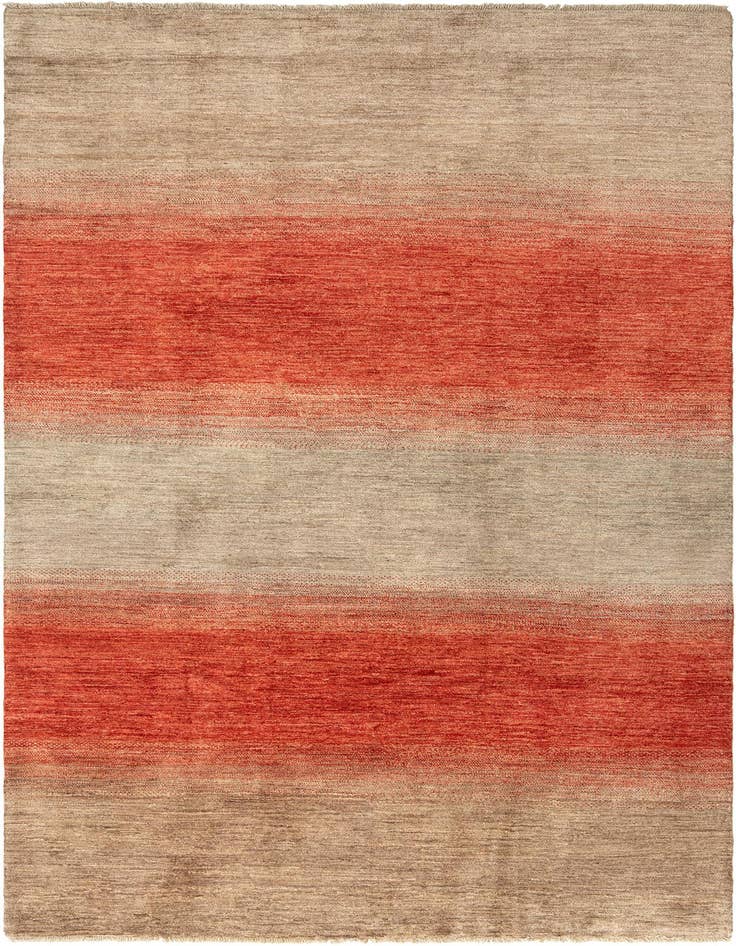 Detail image of 6' 6 x 10' 2 Tabiibaft Wool Rug