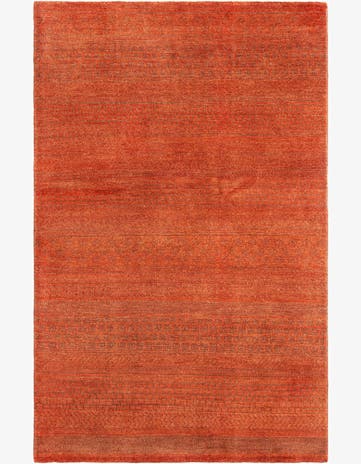 4' x 6' 5 Tabiibaft Wool Rug