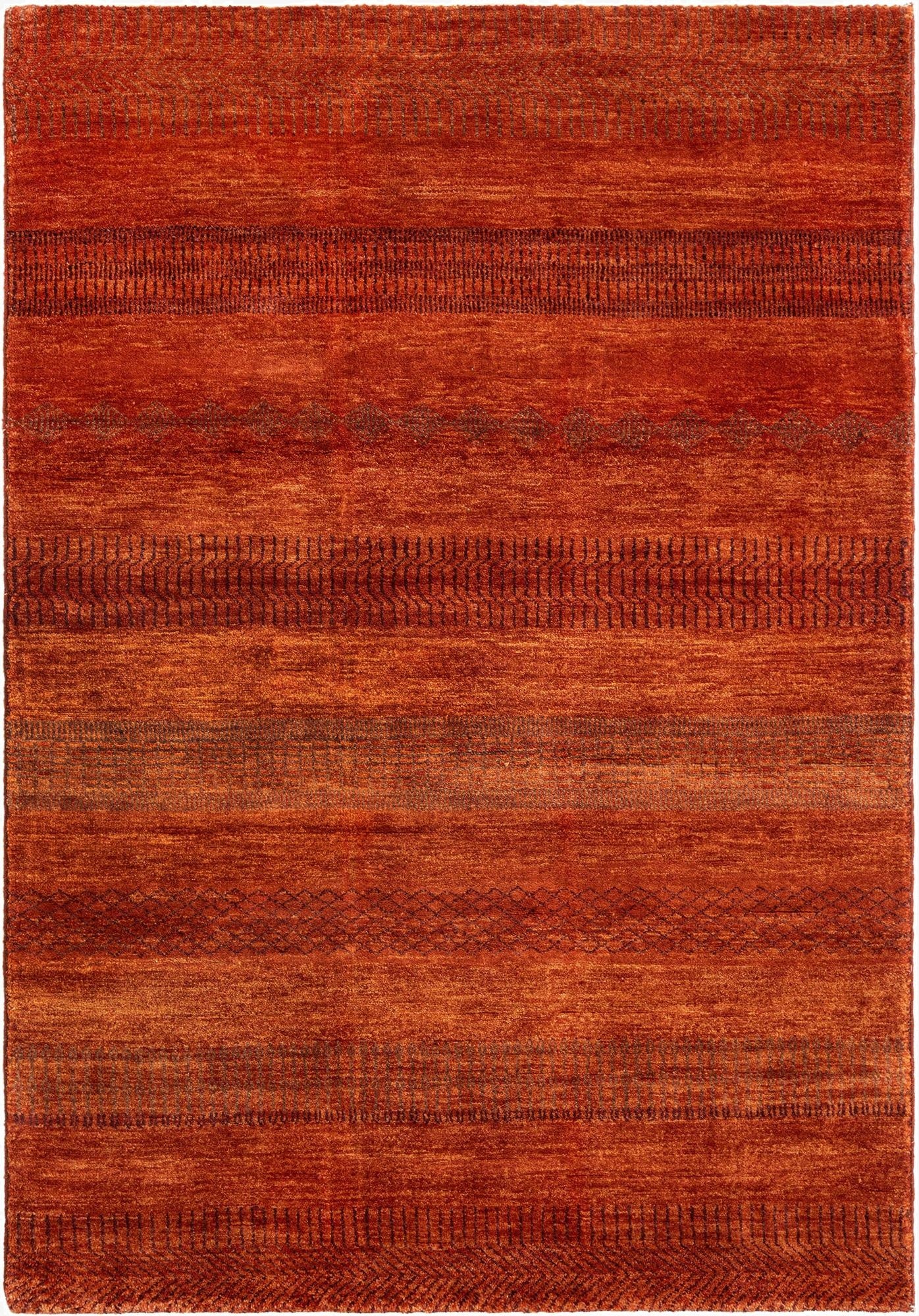 4' x 5' 9 Tabiibaft Wool Rug