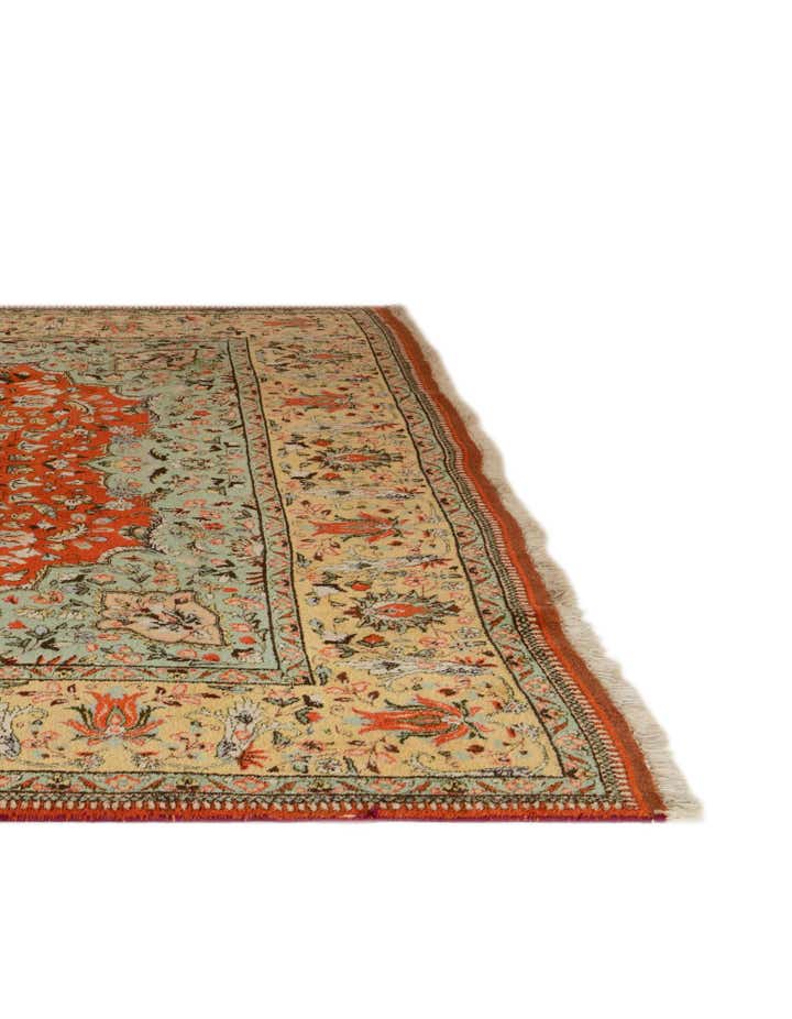 9' 10 x 14' 8 Hand Knotted Tabriz Hadji Jalili Persian Wool Rug