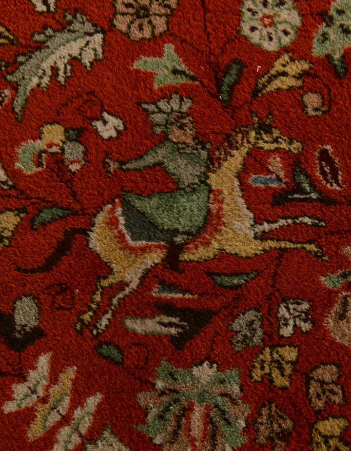 9' 10 x 14' 8 Hand Knotted Tabriz Hadji Jalili Persian Wool Rug