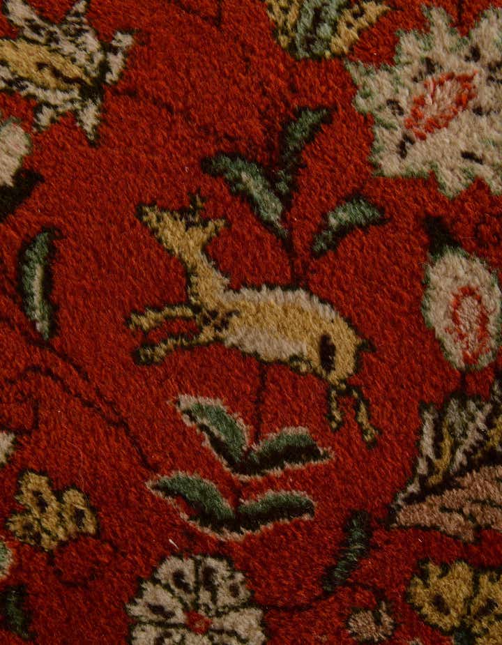 9' 10 x 14' 8 Hand Knotted Tabriz Hadji Jalili Persian Wool Rug