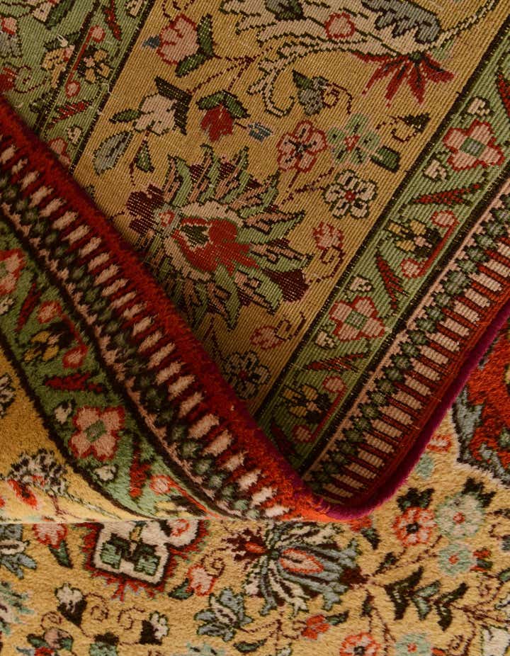 9' 10 x 14' 8 Hand Knotted Tabriz Hadji Jalili Persian Wool Rug