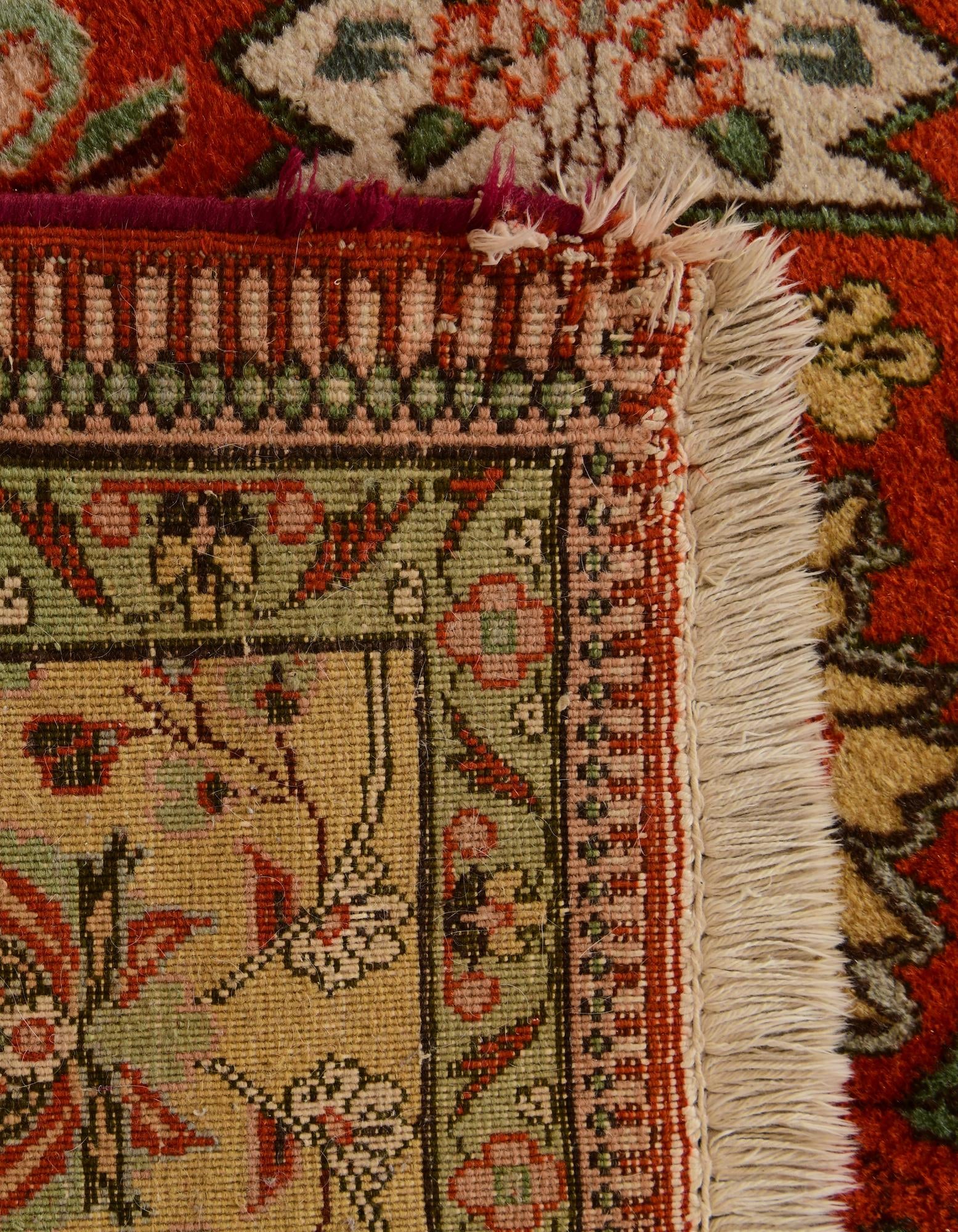 9' 10 x 14' 8 Hand Knotted Tabriz Hadji Jalili Persian Wool Rug