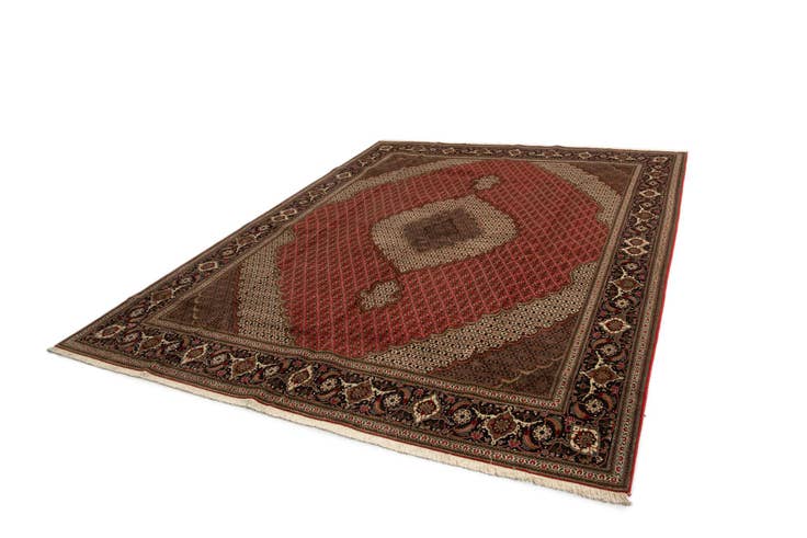 Detail image of 9' 10 x 13' Tabriz Mahi Rug