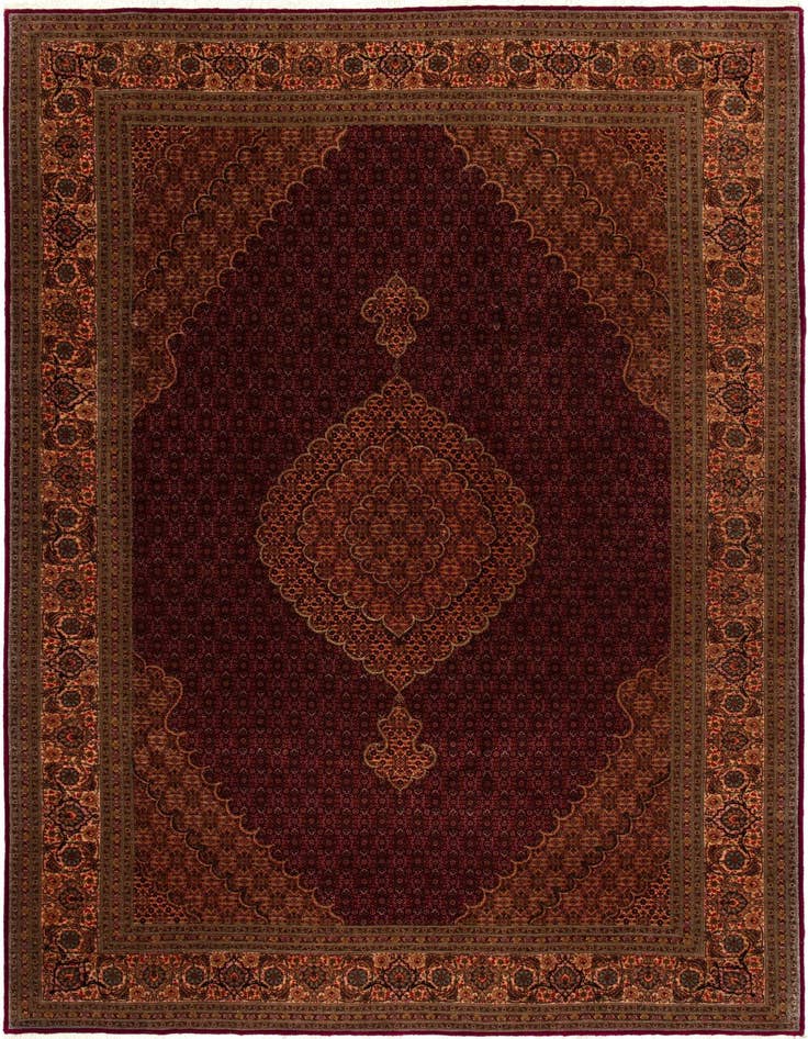 Detail image of 6' 8 x 9' 10 Tabriz Mahi Rug