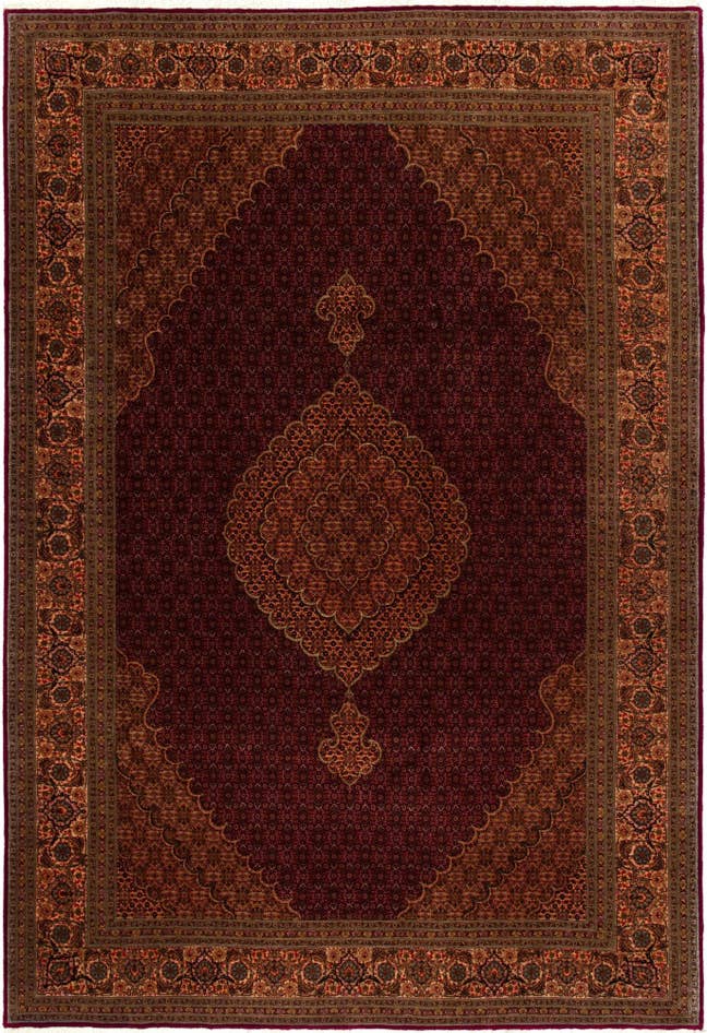 Detail image of 6' 8 x 9' 10 Tabriz Mahi Rug