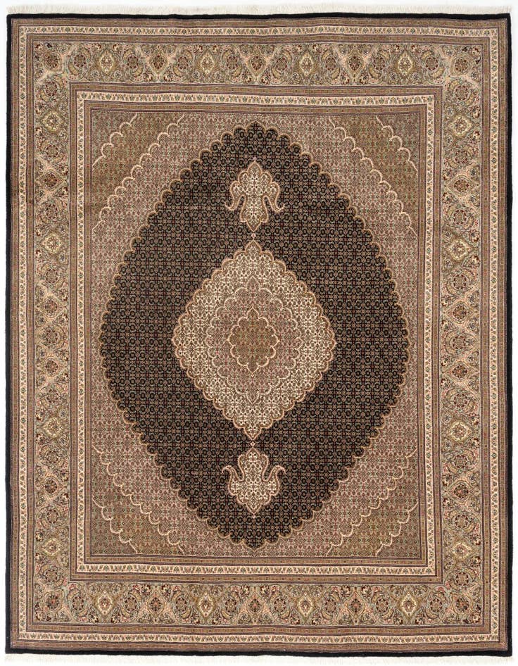 Detail image of 6' 9 x 8' 7 Tabriz Mahi Rug