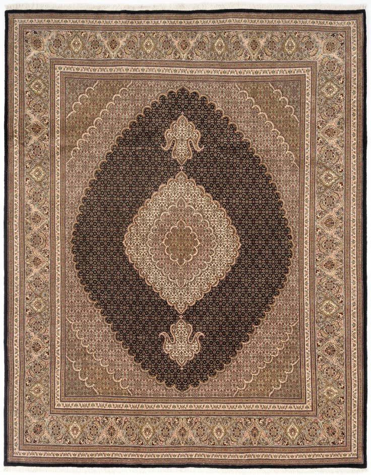 Detail image of 6' 9 x 8' 7 Tabriz Mahi Rug