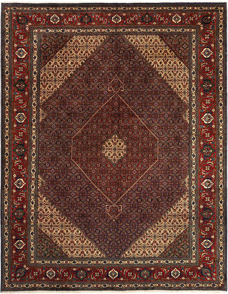 Detail image of 9' 10 x 13' 1 Tabriz Mahi Rug