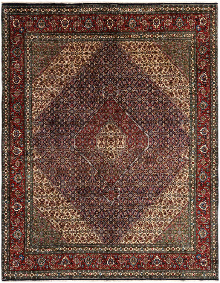 Detail image of 9' 10 x 12' 10 Tabriz Mahi Rug