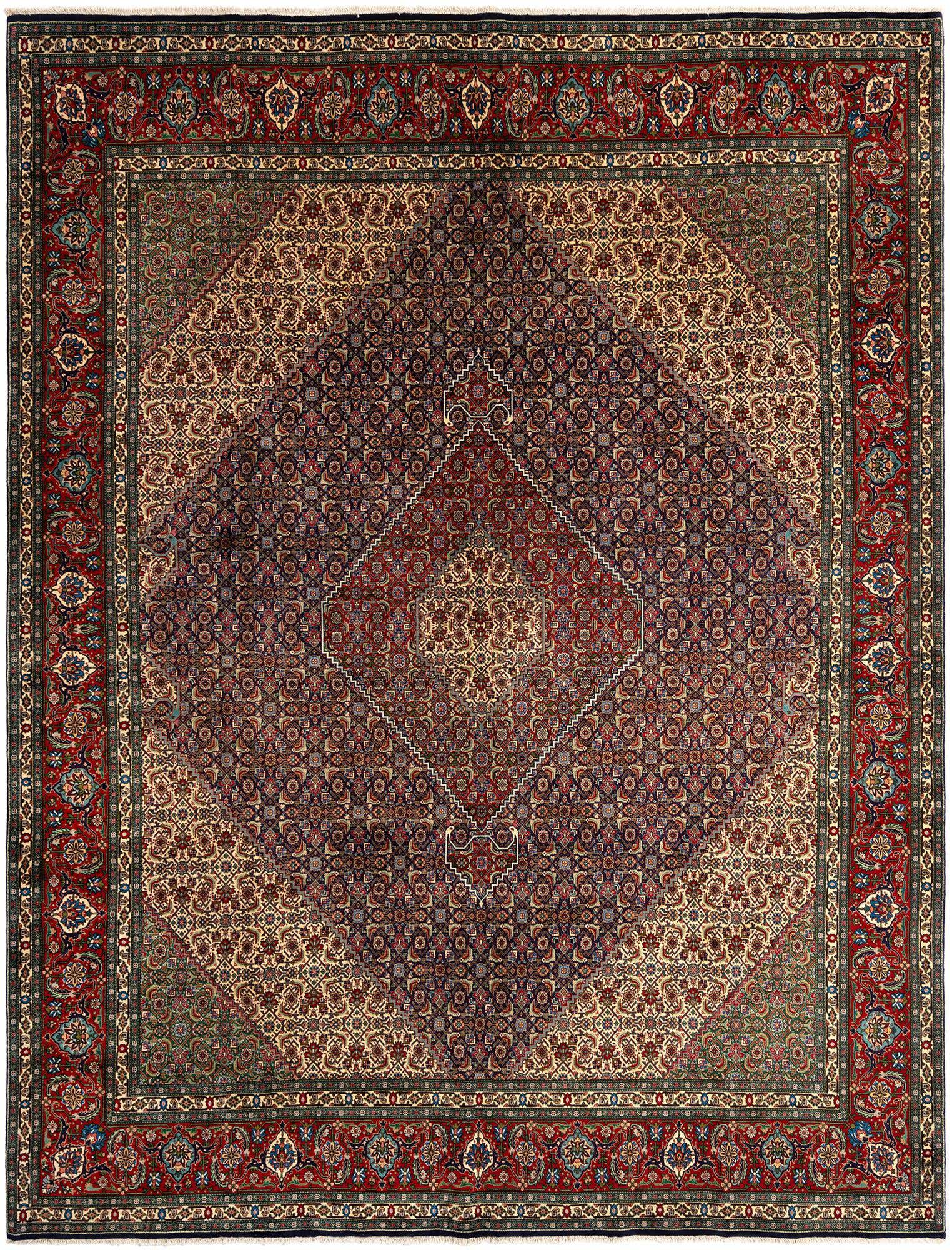 9' 10 x 12' 10 Tabriz Mahi Rug
