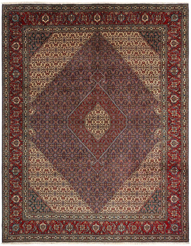 Detail image of 9' 11 x 13' Tabriz Mahi Rug