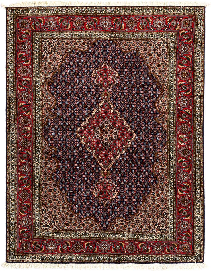 Detail image of 3' 5 x 4' 11 Tabriz Mahi Rug
