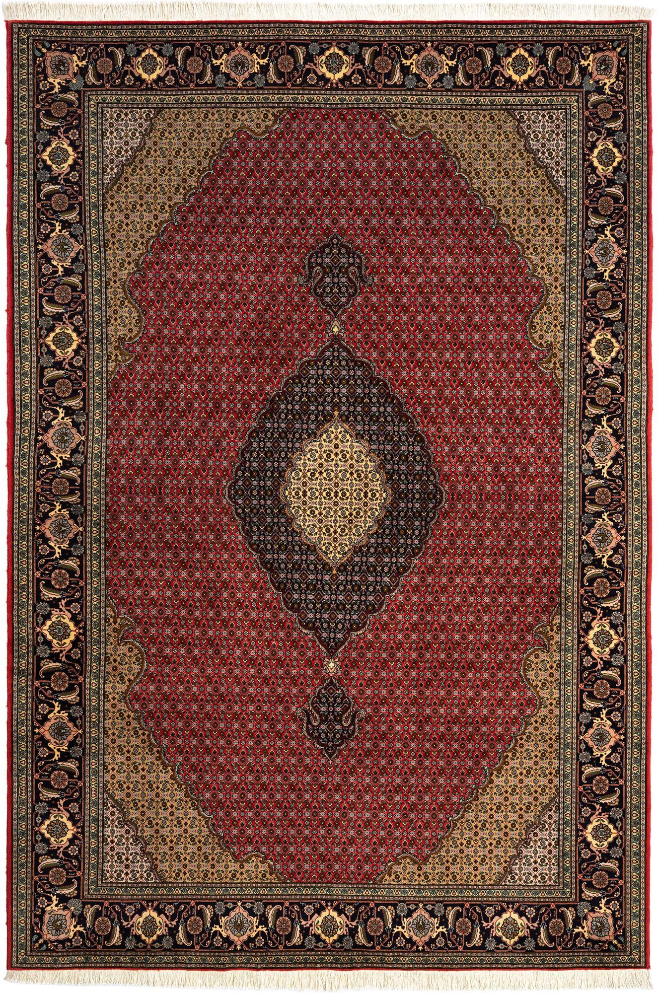 6' 7 x 10' Tabriz Mahi Rug