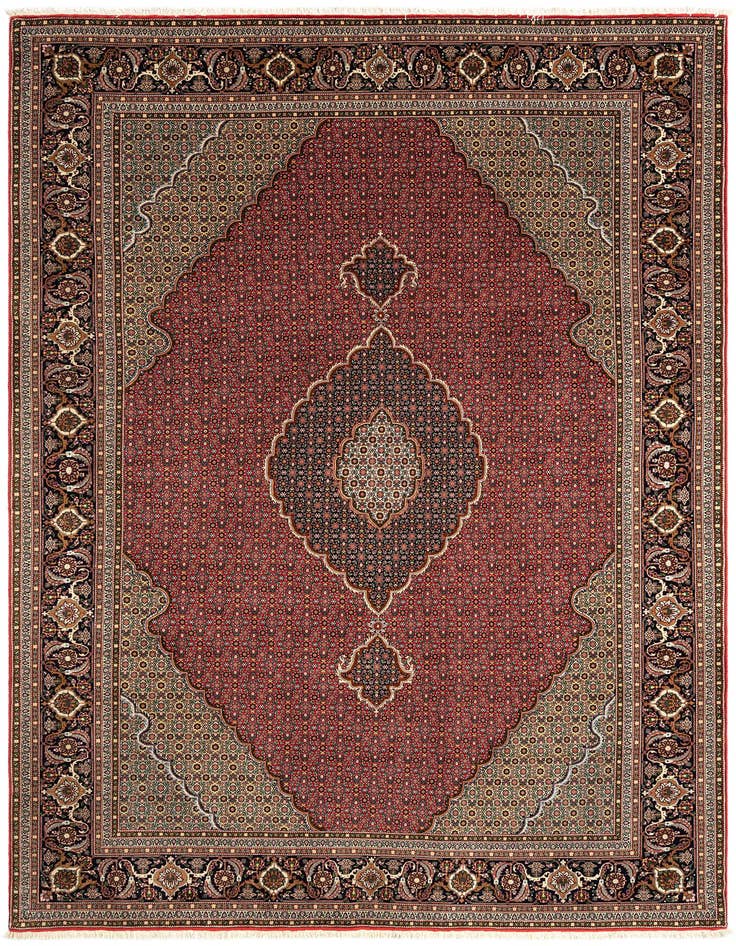 Detail image of 6' 7 x 9' 6 Tabriz Mahi Rug