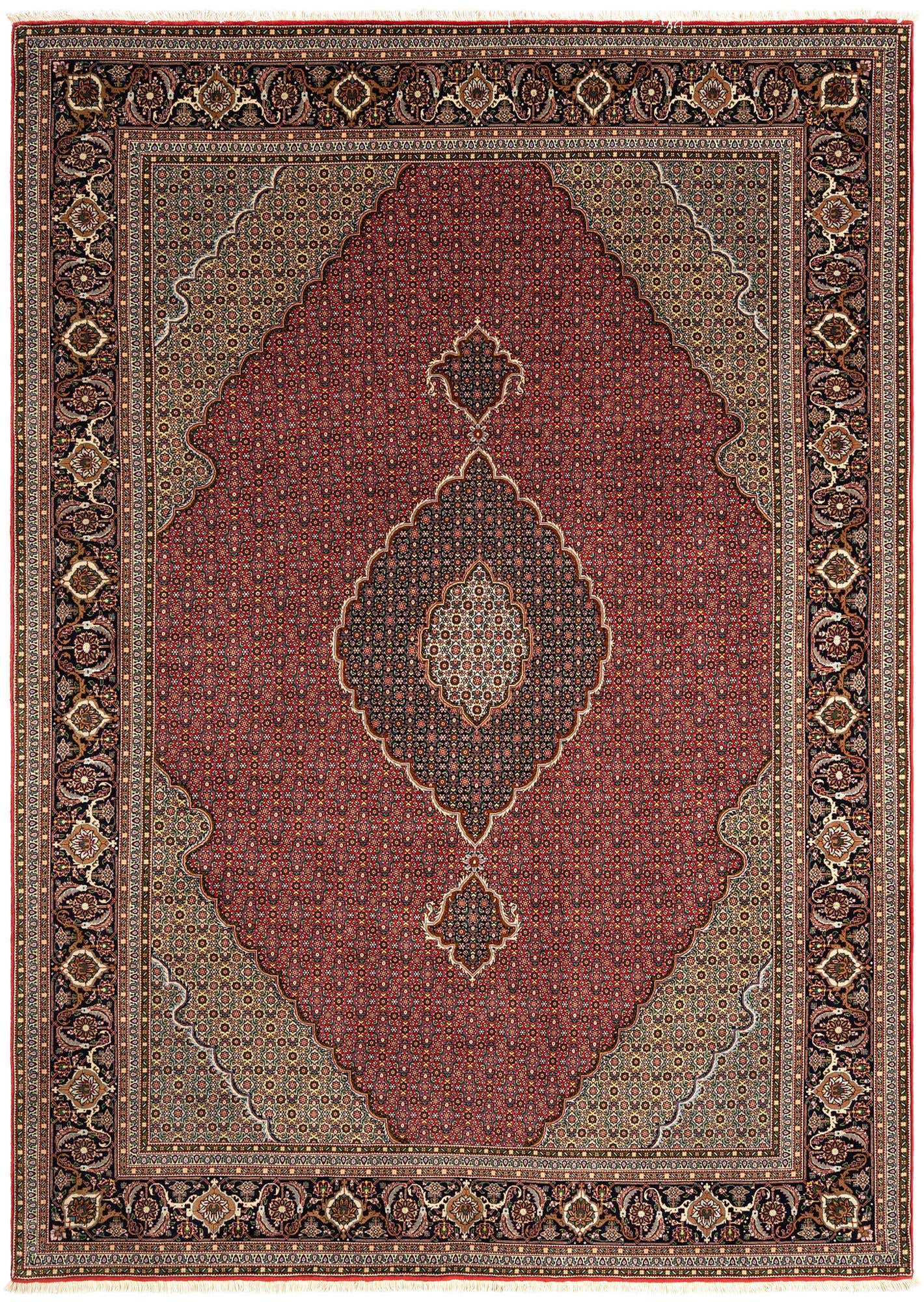 6' 7 x 9' 6 Tabriz Mahi Rug