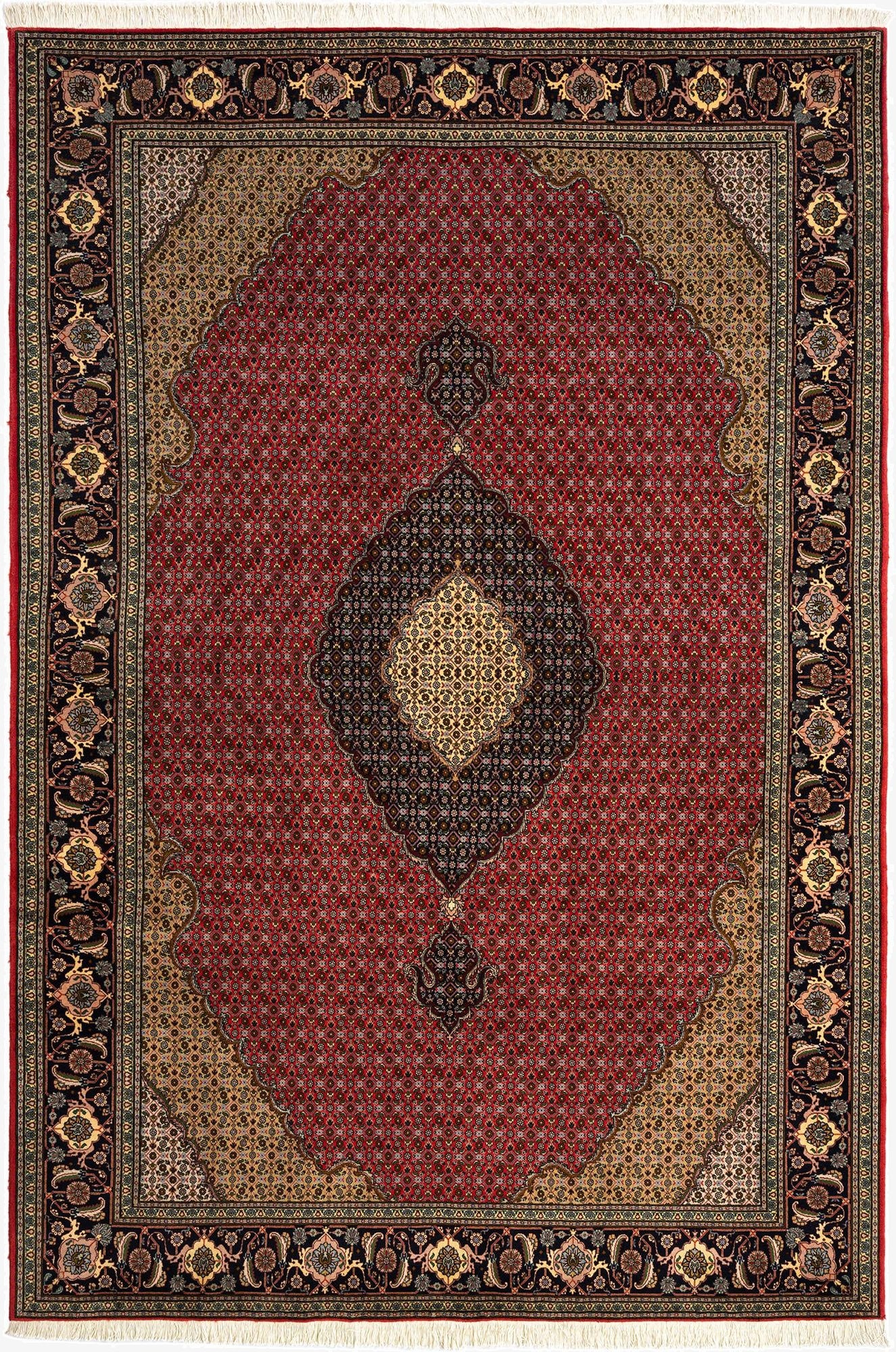 6' 7 x 10' Tabriz Mahi Rug