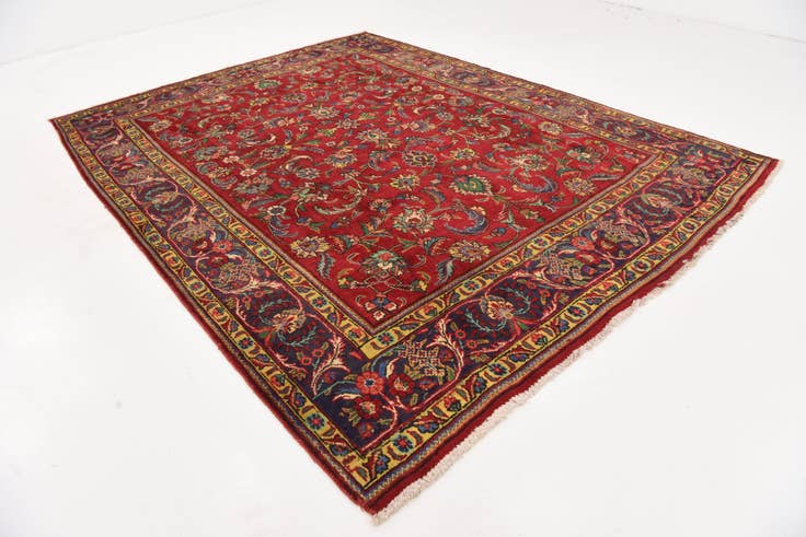 Detail image of 8' 4 x 11' 2 Hand Knotted Tabriz Persian Wool Rug