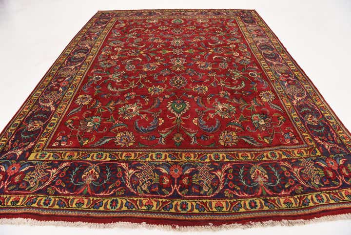 8' 4 x 11' 2 Hand Knotted Tabriz Persian Wool Rug