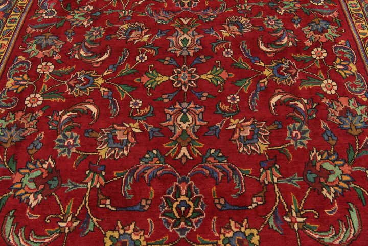 8' 4 x 11' 2 Hand Knotted Tabriz Persian Wool Rug