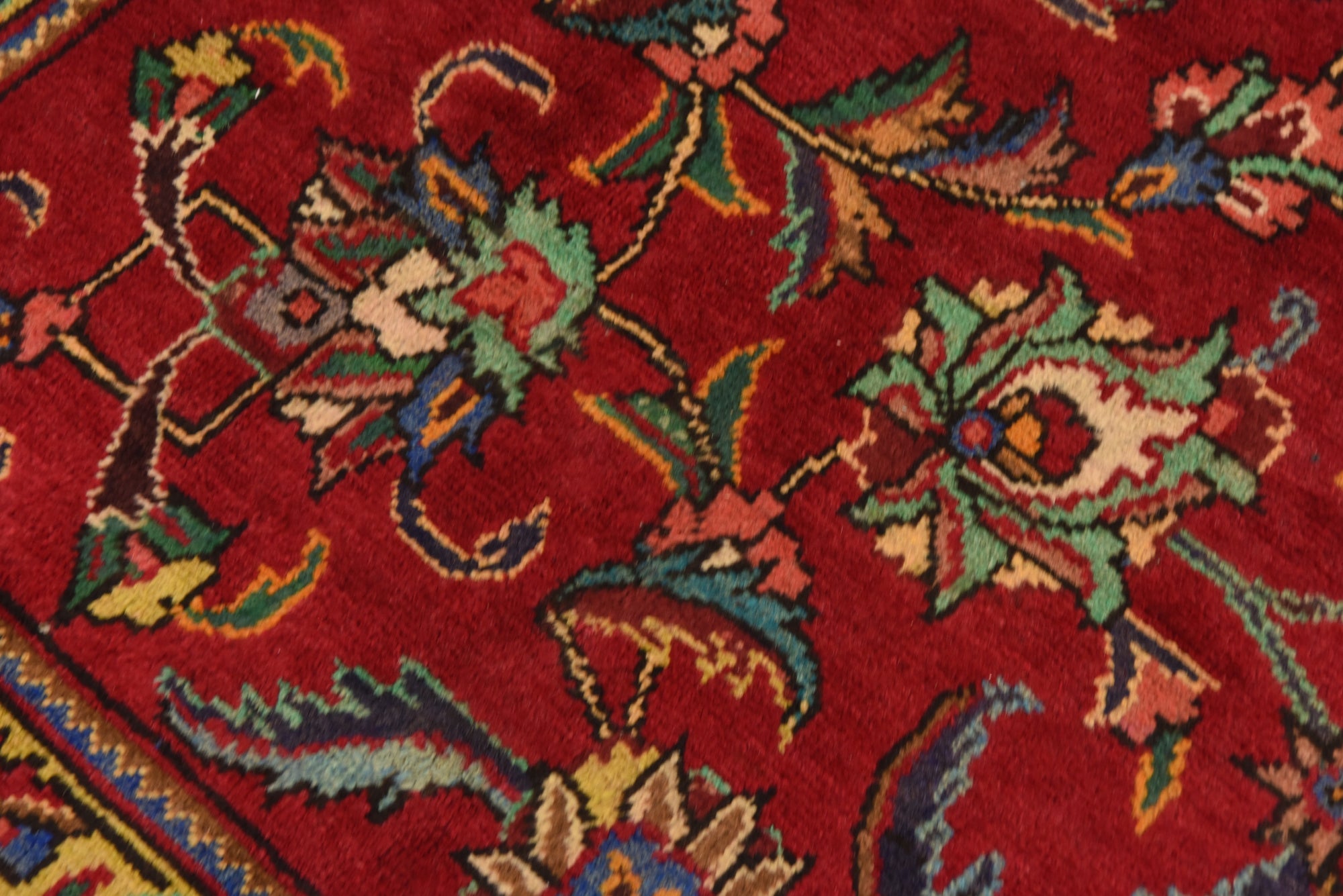 8' 4 x 11' 2 Hand Knotted Tabriz Persian Wool Rug