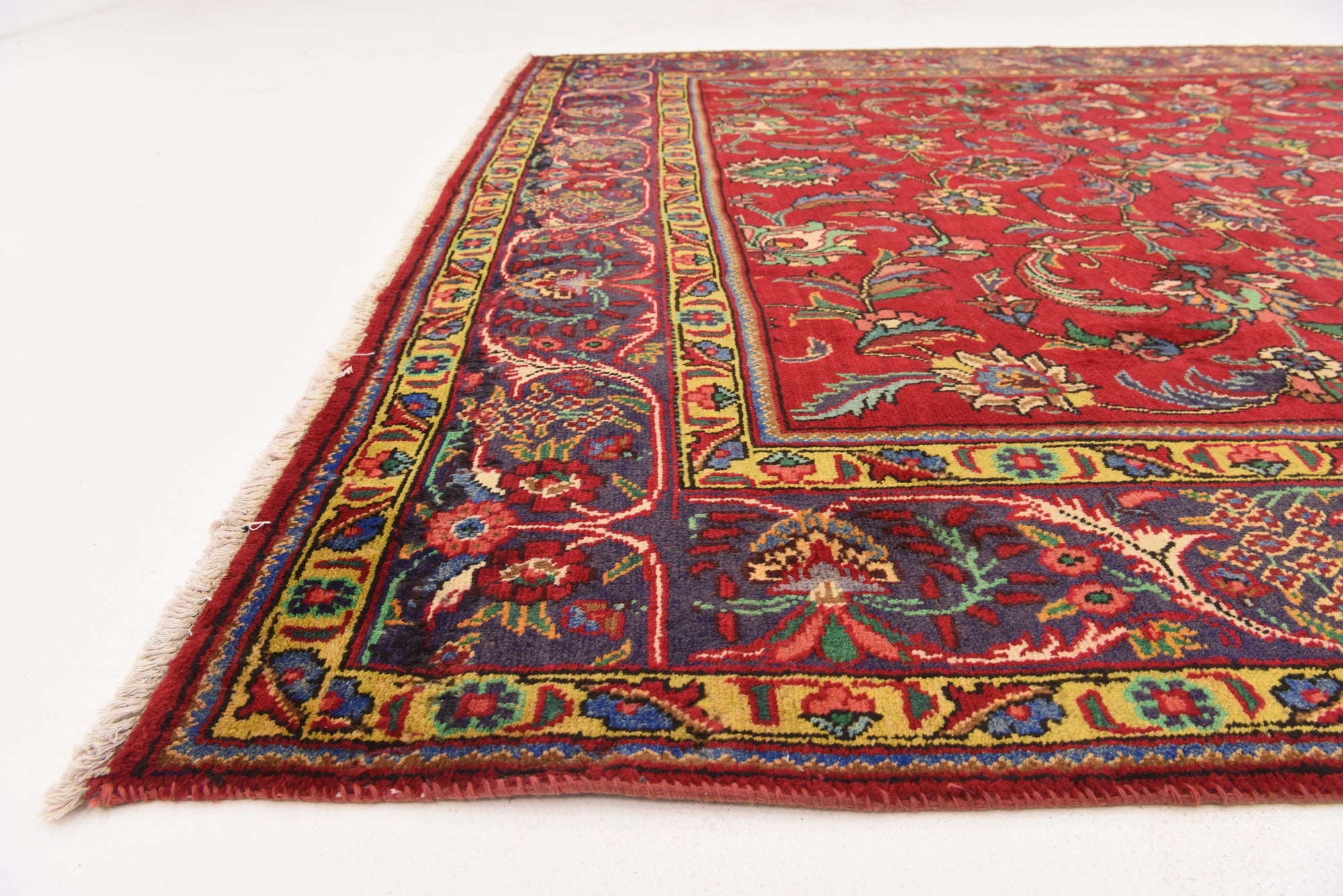 8' 4 x 11' 2 Hand Knotted Tabriz Persian Wool Rug