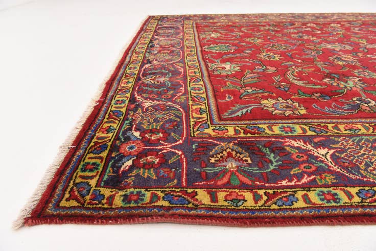 Detail image of 8' 4 x 11' 2 Hand Knotted Tabriz Persian Wool Rug