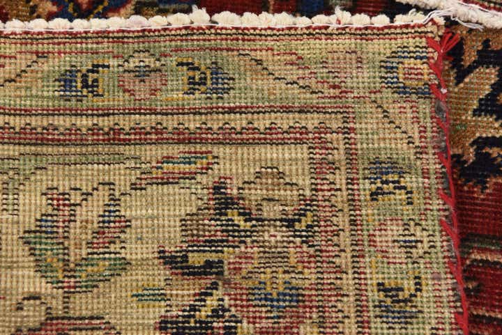 6' 4 x 9' 8 Hand Knotted Tabriz Persian Wool Rug