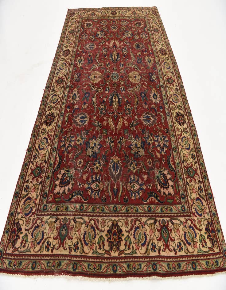 Detail image of 6' 4 x 9' 8  Hand Knotted Tabriz Persian Wool Rug