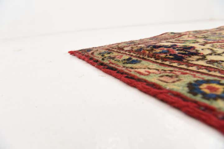 6' 4 x 9' 8 Hand Knotted Tabriz Persian Wool Rug