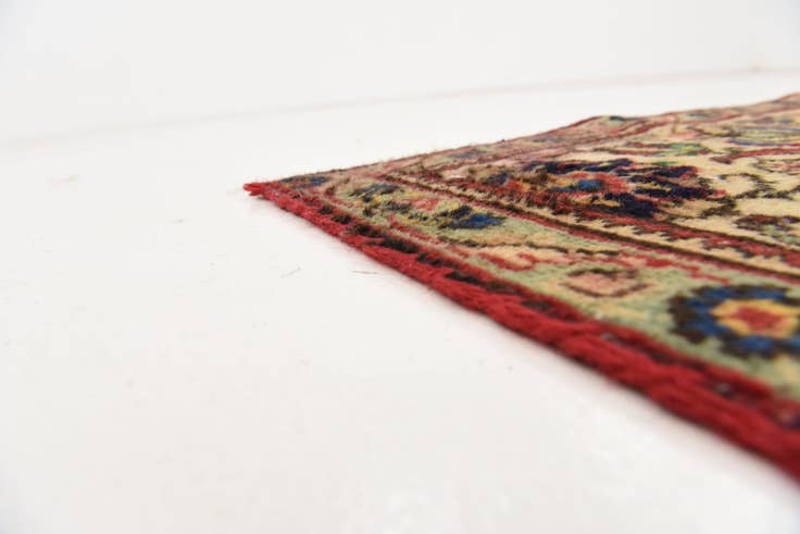 Detail image of 6' 4 x 9' 8 Hand Knotted Tabriz Persian Wool Rug