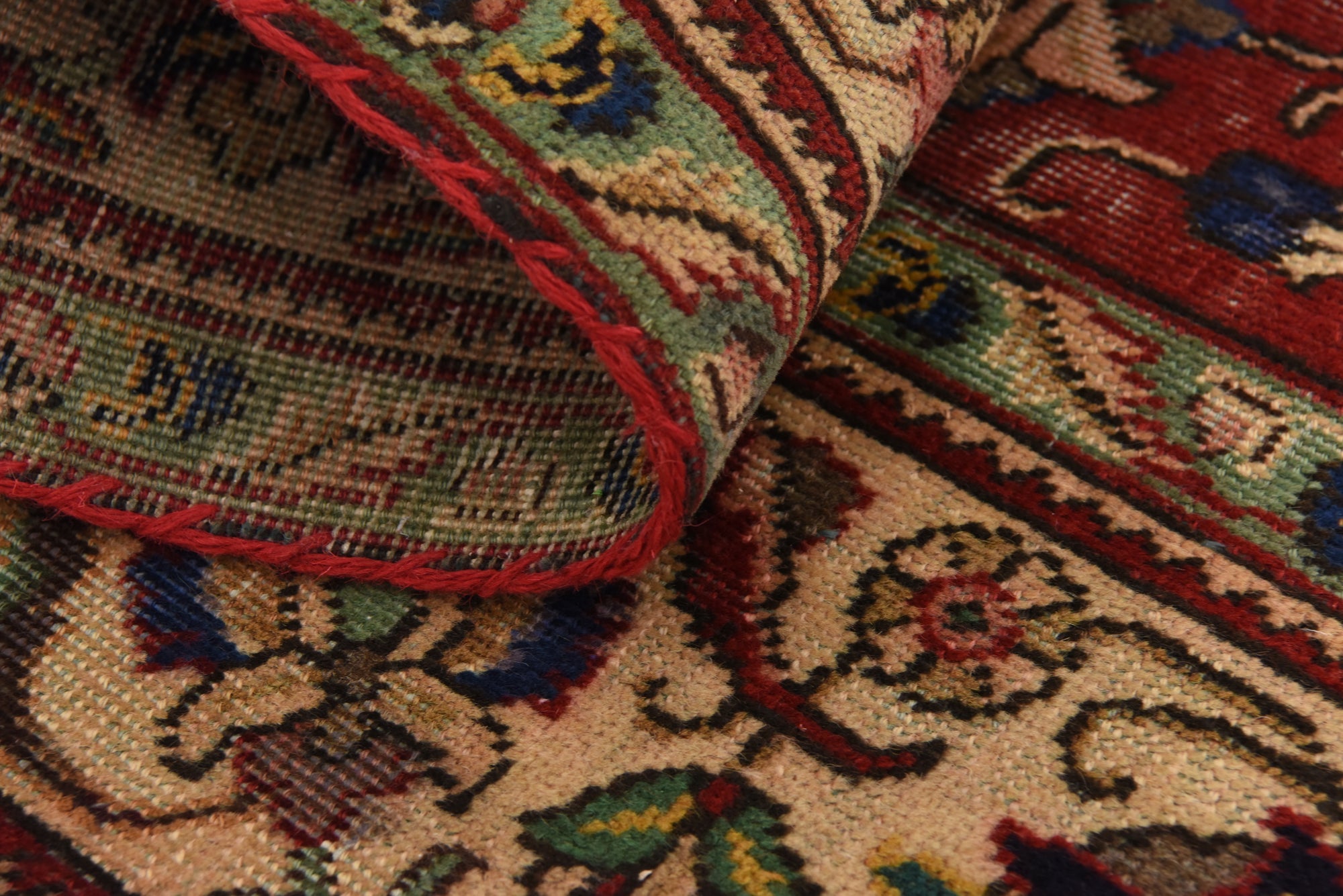 6' 4 x 9' 8 Hand Knotted Tabriz Persian Wool Rug