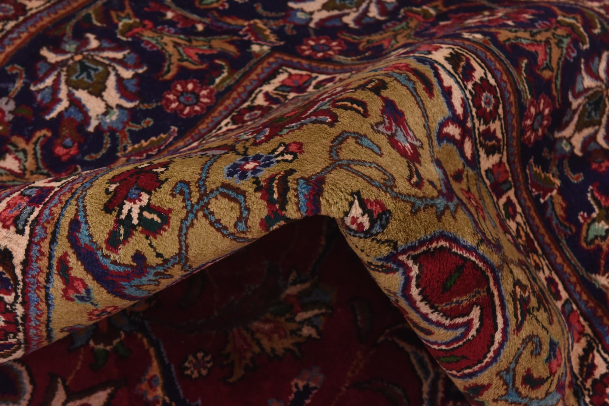 9' 10 x 13' 4 Hand Knotted Tabriz Persian Wool Rug