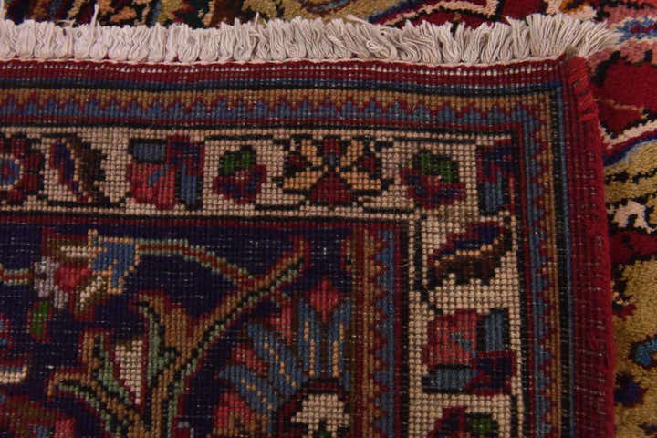 9' 10 x 13' 4 Hand Knotted Tabriz Persian Wool Rug