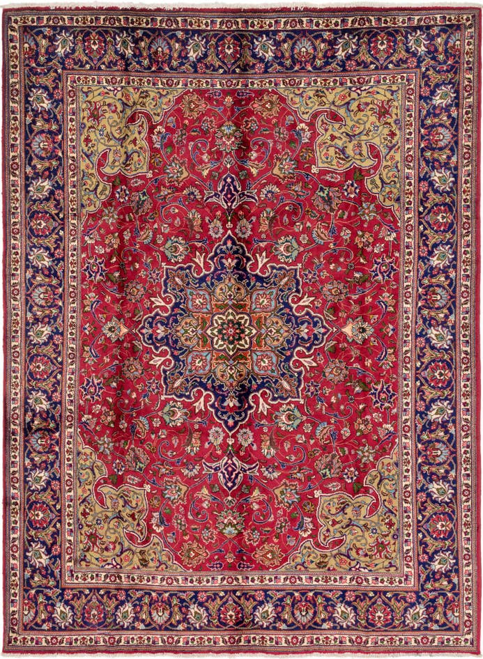 Detail image of 9' 10 x 13' 4 Hand Knotted Tabriz Persian Wool Rug