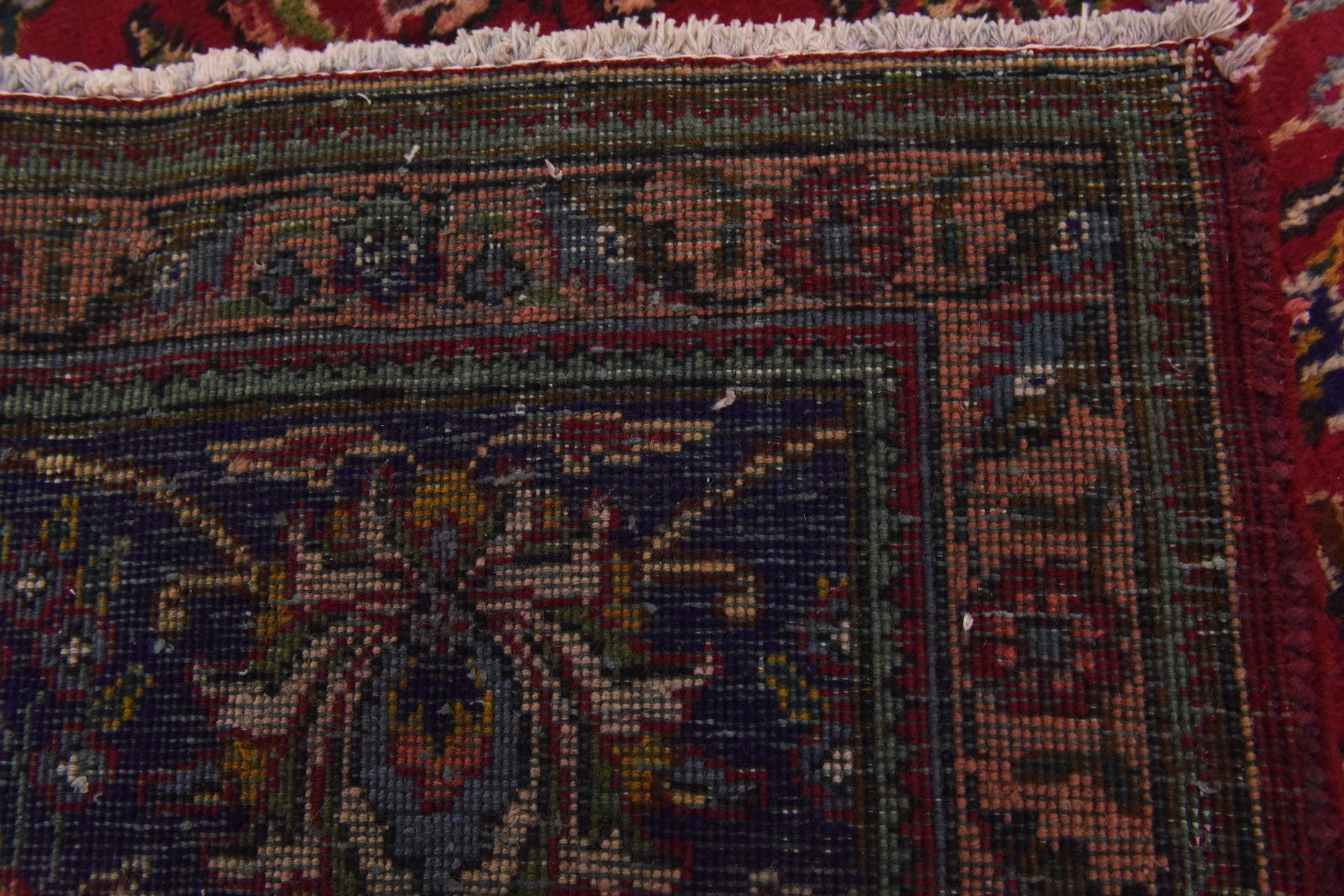 9' 10 x 13' 2 Hand Knotted Tabriz Persian Wool Rug