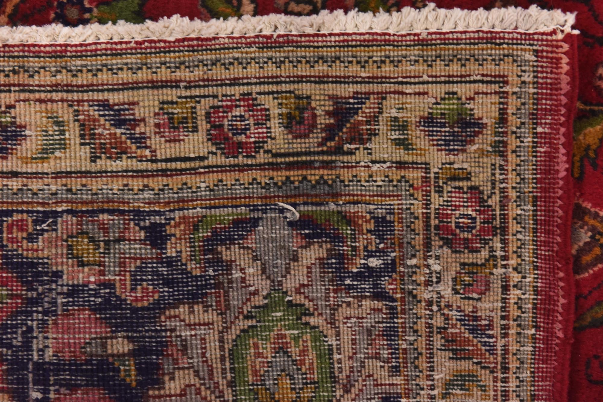 9' 9 x 12' 8 Hand Knotted Tabriz Persian Wool Rug