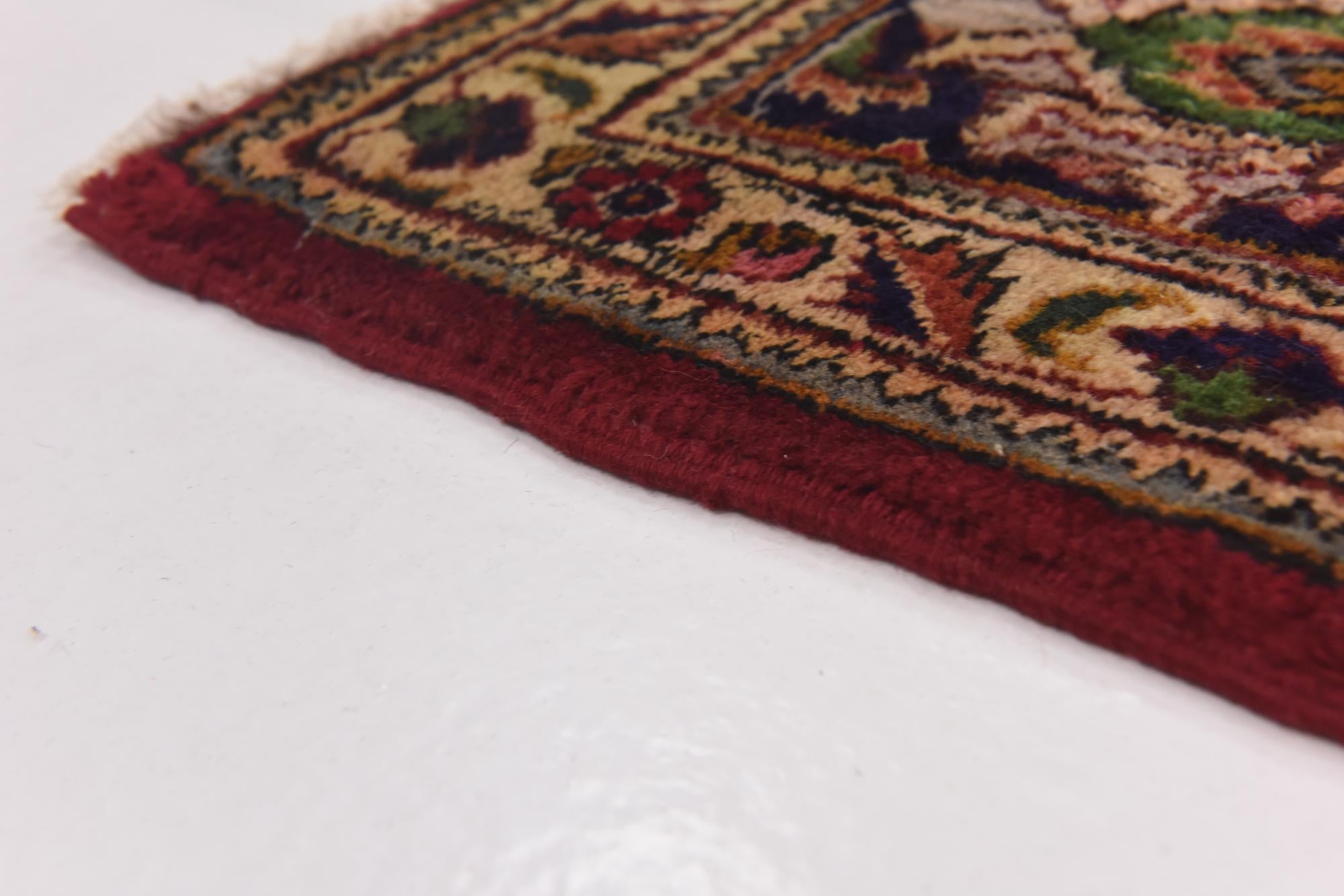9' 9 x 12' 8 Hand Knotted Tabriz Persian Wool Rug