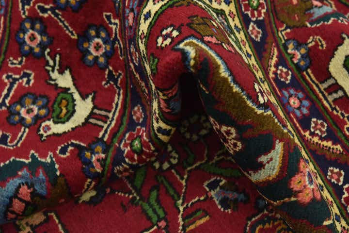 10' x 12' 10 Hand Knotted Tabriz Persian Wool Rug