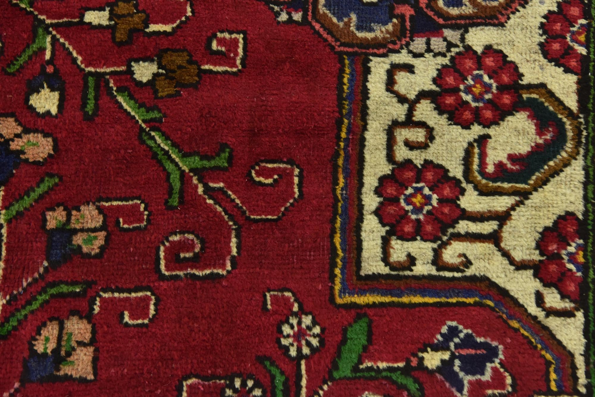 10' x 12' 10 Hand Knotted Tabriz Persian Wool Rug