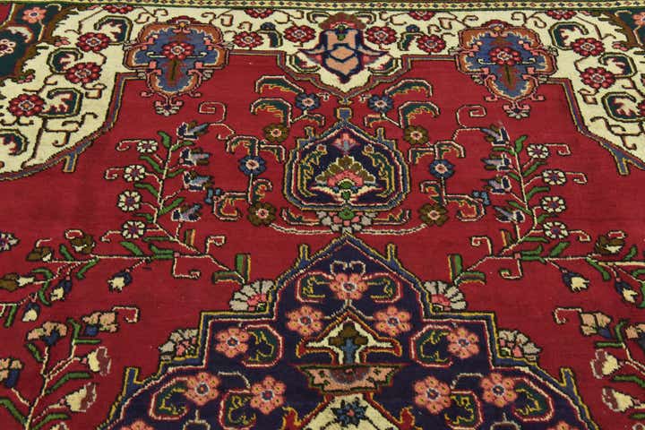 10' x 12' 10 Hand Knotted Tabriz Persian Wool Rug