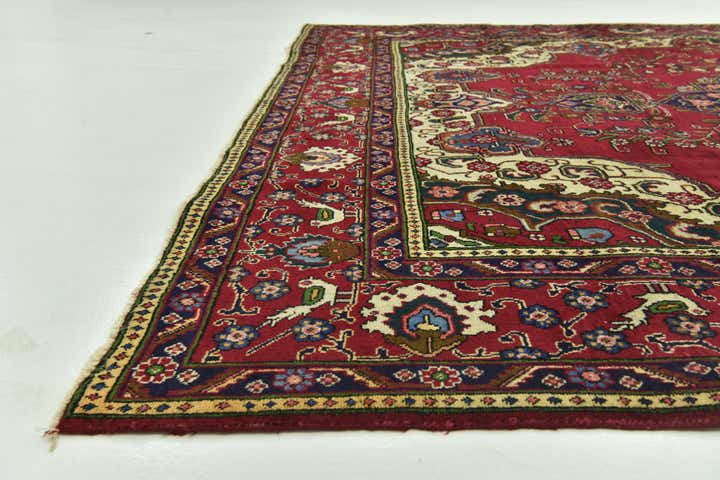 10' x 12' 10 Hand Knotted Tabriz Persian Wool Rug