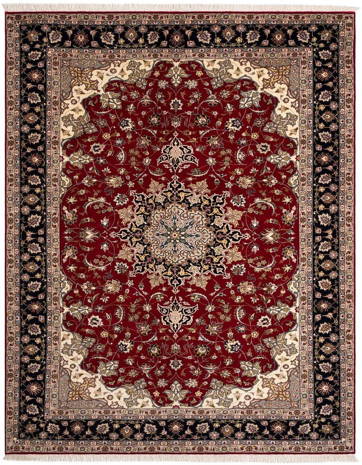 Detail image of 6' 9 x 9' 11 Tabriz Rug